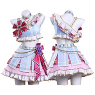 Aikatsu Stars Hoshimiya Ichigo Soleil Cheerleader Cosplay Costume