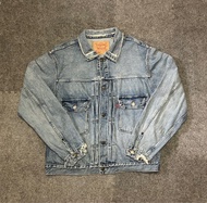 LEVIS VINTAGE CLOTHING JAPAN AMERICAN CLASSIC TYPE II 507XX SELVEDGE WASHED DENIM JACKET  LEVI’S LVC