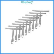 KOK 9Pcs T-Ruler Understring Gauge String Gauge Guitar Repair Measuring Guitar