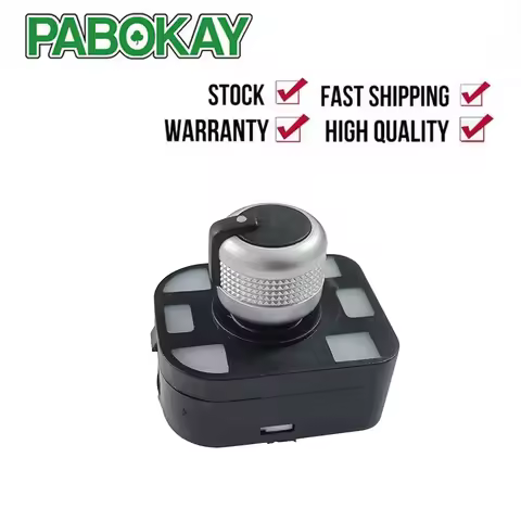 4F0959565A For Audi Chrome Mirror Switch A1 A2 A3 A4 A5 A6 A8 R8 Q5 Q7 TT S4 RS4 S6 RS6 S8 S RS OE# 