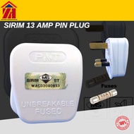 L MALL SIRIM 13 Amp Pin Plug/Kepala Plug Top With 13A Fuses