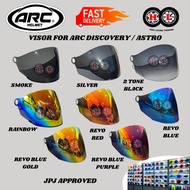 VISOR ARC DISCOVERY / ASTRO ( VISOR SIANG & MALAM )- VISOR AKILA ARC
