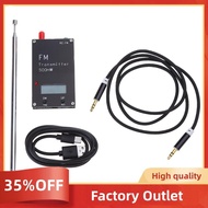 FM Transmitter Stereo Input 500mW FM Transmitter Type C Port for Parking Lot Black FM Transmitter