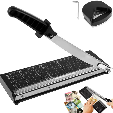 A4 Precision Paper Photo Trimmers Guillotine Cutter For Photo Labels Paper Cutting Tool with R4 Corn
