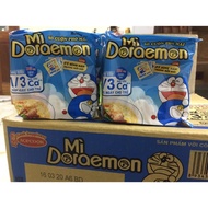 COMBO 2 PACKAGES OF DORAEMON CHEESE ROLLED BEEF NOODLES 62g
