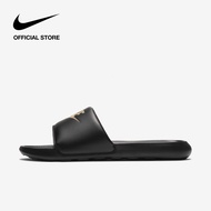 Nike Mens Victori One Slides - Black รองเท้าแตะผู้ชายแบบสวม Nike Victori One - สีดำ