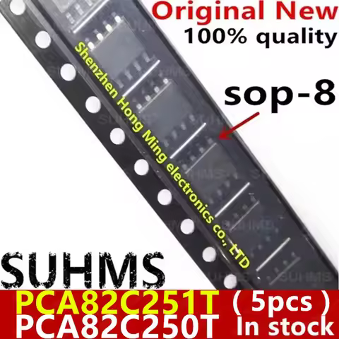 (5piece) 100% New PCA82C251T PCA82C251 A82C251 82C251 PCA82C250T PCA82C250 A82C250 sop-8 Chipset