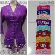 atasan kebaya encim best seller / kebaya katun jepang / kebaya anya ungu
