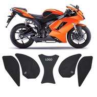 Ninja ZX6R Motorcycle Tank Traction Pad Anti Slip Sticker Gas Knee Grip Protector for Ninja ZX-6R / 
