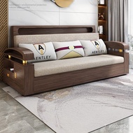 HY-JD Xianxian Shangju Sofa Bed Dual-Use Push-Pull Modern Simple Sofa Bed Foldable Sofa Bed Multifunctional Storage Sofa