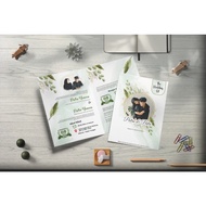 1st Anniversary Wedding Invitation