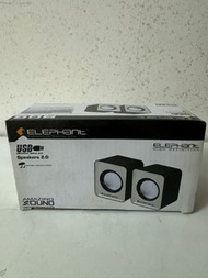 全新 NEW Elephant USB Speakers 2.0 電腦小喇叭 音箱