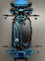 Tamiya田宮雙星TT02 YR 高性能競技金屬件空車架