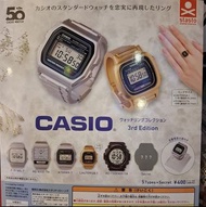 日版 Stasto Stand Stones 扭蛋 CASIO  50th Anniversary 五十週年卡西歐 手錶 戒指 介指 台座 Watch Ring Vol 3 連 特別版 6款