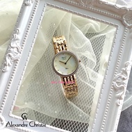 [Original] Alexandre Christie 2664 LHBGPIV Elegance Women Watch with Gold Stainless Steel