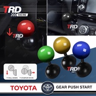 [𝐏𝐔𝐒𝐇 𝐒𝐓𝐀𝐑𝐓 𝐁𝐔𝐓𝐓𝐎𝐍 𝐂𝐎𝐕𝐄𝐑] Car Engine interior Decoration Aksesori Kereta Bodykit TOYOTA Vios Cross Y