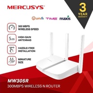 Mercusys TPLINK MW305R | 300Mbps Wireless N Router MW305R | 3 5dBi antennas | Support UNIFI