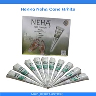 Neha Cone White Henna Henna/ Nail and Skin Tattoo 30g White Henna Sticker Nail Sticker