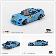 MINIGT No. 1: 64 1195 Mazda Mazda RX-7 RE-Amemiya 2025 D1GP