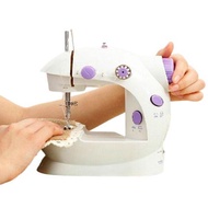 Mesin Jahit Mini Portable SM-202 Paket Lengkap Meja Ekstensi Alat Jahit Komplit Elektrik Otomatis Li