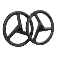 Carbon Fiber 04D Design 451mm Disc Brake Compatible Small Wheel Foldable Bike Wheelset