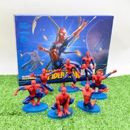 ACTION FIGURE SPIDERMAN ISI 7PCS