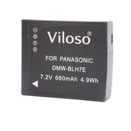 Proocam Viloso DMW-BLH7 Battery Lumix DMC-GM1 GM5 GF7 GF8 GF9 LX10 LX15 Camera 1 YEAR WARRANTY B