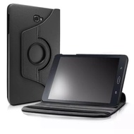 -- - - - -- Samsung Galaxy Tab A6 A 10 inch SM-P585 Rotate Leather Case - Black, SM-P585