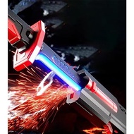 31.5 Inch Light up Sword with Spark and Mist Effect,7 RGB Colors Dueling Light Up Sword for Kids and