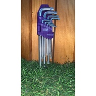 PROWESS 9pcs Torx Star Hex Key Set ( T10-T50 ) | Allen Key Set | HOME DIY |