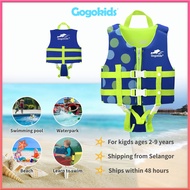 Gogokids Kid Life Jacket Life Jacket Kids Swimming Float Pelampung Budak for 2-9 Years