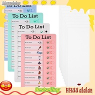 hhuuaReusable Check List Board Detachable to Do List Board, 4 Pcs Chores Chart for Kids for Children