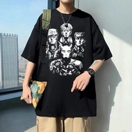 T-shirt Japan Anime Jojo Bizarre Adventure Tshirt Jotaro Star Platinums Manga Merch Y2K Tshirts Male