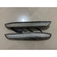 MATA Albino Clear Reflector Cat Eye LED Rear Bumper Innova Reborn 2016-2022