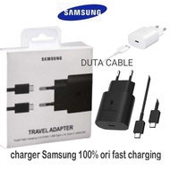 Original Samsung Type C Charger 25Watt Original 100% Fast Charging 45 Watt Type C to Type C Original