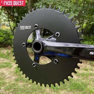 Pass Quest 110 / 5 BCD 110Bcd Round/Oval Road Narrow Wide Chainring 42T-58T Bike Chainwheel Para Sa