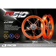 SPORT RIM RB FORGED RIM RCB FG510 YAMAHA 135LC 5S/Y125Z / Y125ZR 100% ORIGINAL RACING BOY(185/250-17