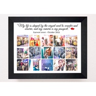 GIFT PHOTO FRAME MEMORIES  FOR HER/HIM(FREE FRAME)