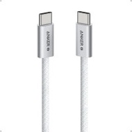 Anker A8060H21 Zolo 240W USB-C - USB-C 充電線(0.9m) - 白色 | 支援240W極速充電 | 5.8 mm細小連接頭 | 香港行貨