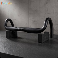 [Predolo] Racing Road Bike Handlebar Aluminum Dropbar Internal Route Integrated Bar Handle Bike Ribb