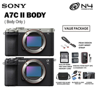 Sony A7C II / A7CII Mirrorless Camera Body & 28-60mm Lens ( 1+1 Year Sony Malaysia Warranty)
