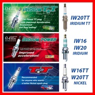 (100% ORIGINAL) DENSO IRIDIUM IW20TT IW20 IW16 W20TT W16TT Spark Plug (4PCS) Toyota Vios Nissan Hond