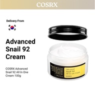 [COSRX] Advanced Snail 92 All In One Cream 100g Korean Snail Mucin Moisturizer