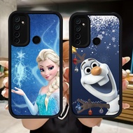 Q101 Frozen soft Casing for Realme C2 Narzo 10A C17 7i C75 10 5i 9i 6i 20A 5 5s C2s 14 14X 14T C71 C