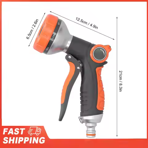 High Pressure Garden Water Sprayer Lawn Hose Spray Water Nozzle Washer Nozzle Car Washing Cleaning C