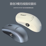 Office Smart Wireless Bluetooth USB Fingerprint Mouse Computer System Login Unlock File Mailbox Decr