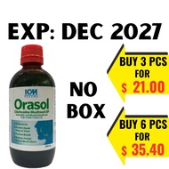 Orasol Chlorhexidine Mouth Wash 200ml Anti bacterial Dental Plaque Betadine Bactidol