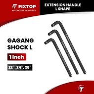 FIXTOP Socket Wrench Handle L 1 Inch 550 600 700 mm Extension Handle L Impact 22" 24" 28"