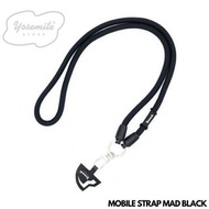 🇯🇵日本代購 YOSEMITE MOBILE STRAP MAD BLACK 120cm / 140cm Yosemite手機繩 電話繩 手機帶