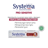 Systema Pasta Gigi 105gr | Pro Sensitive - Sensitive Whitening|POV STORE